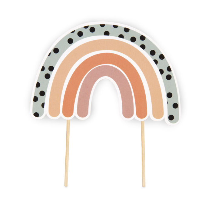 Topo Bolo Arco Iris Boho - Image 1