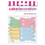 Toppers Coelhinhos Coloridos - Pack.12 - Image 7