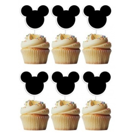 6 Topper Cabeça Mickey