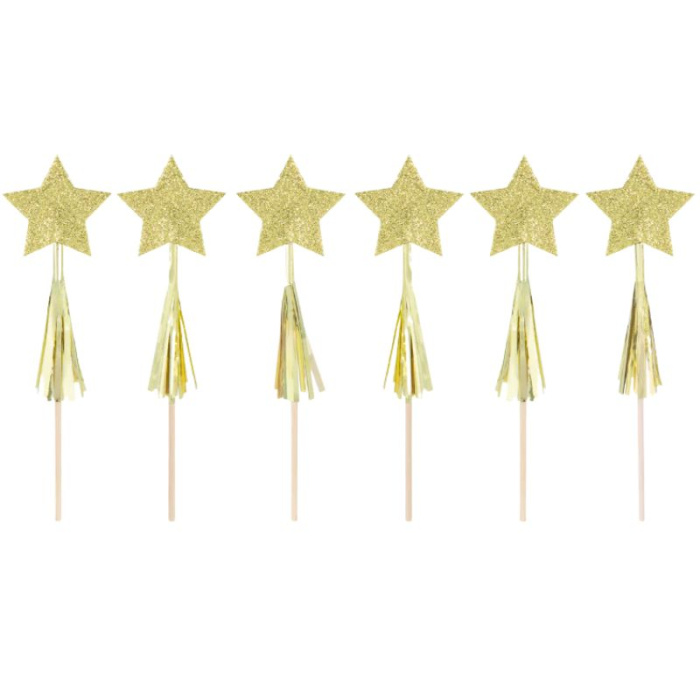 Topper Estrelas Douradas - Image 1