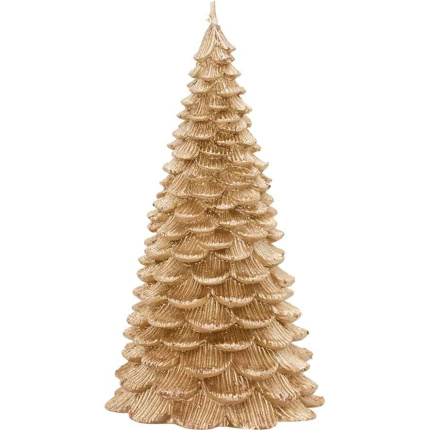 Vela Pinheiro Natal Dourado
