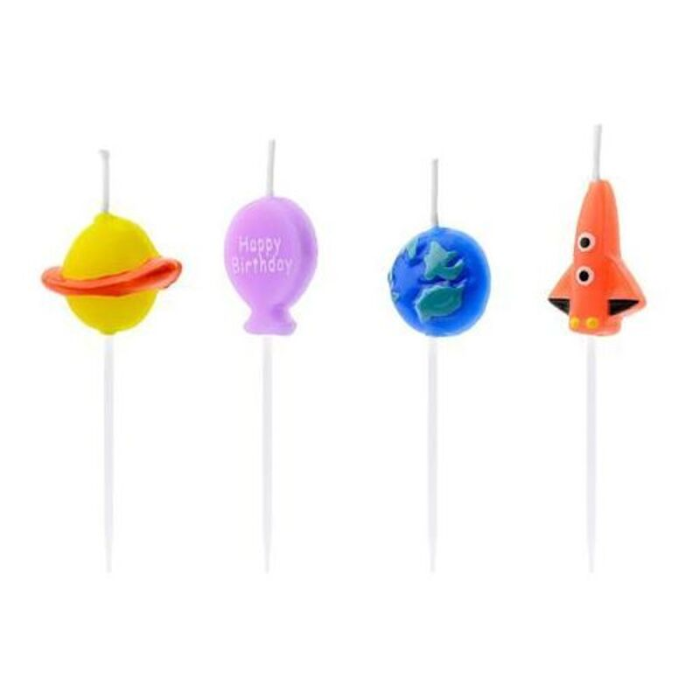 Velas Viagem ao Espaço - Pack 4 - Image 1