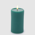 Vela LED Verde 13cm
