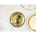 Pratos Ouro Foil 18cm - Pack 6 - Image 2