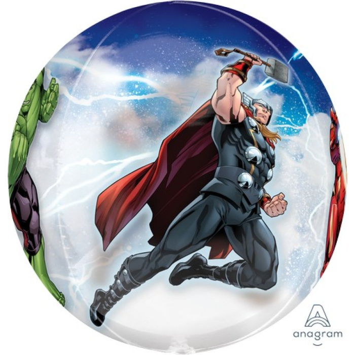 Balão Orbz Avengers - 38cm - Image 4