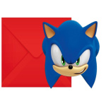 Sonic Convites- Pack.6