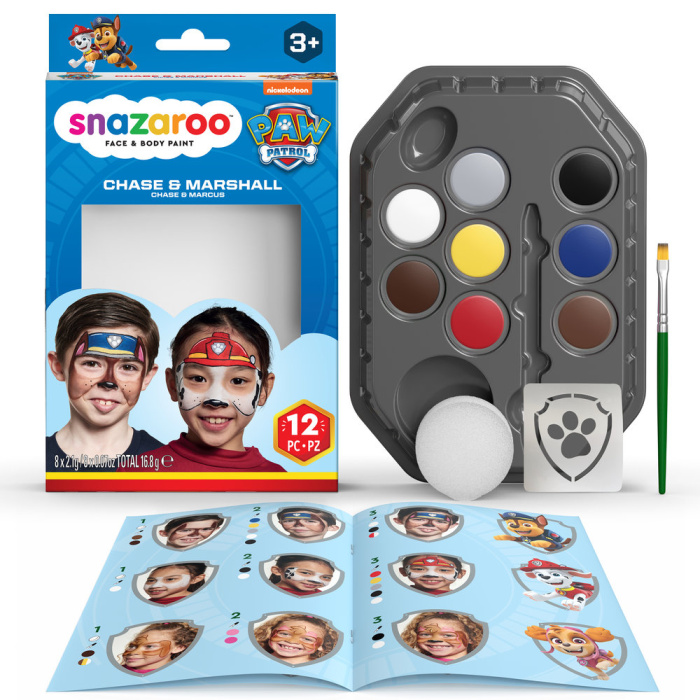 Kit Pintura Facial Marshall & Chase - Snazaroo - Image 1