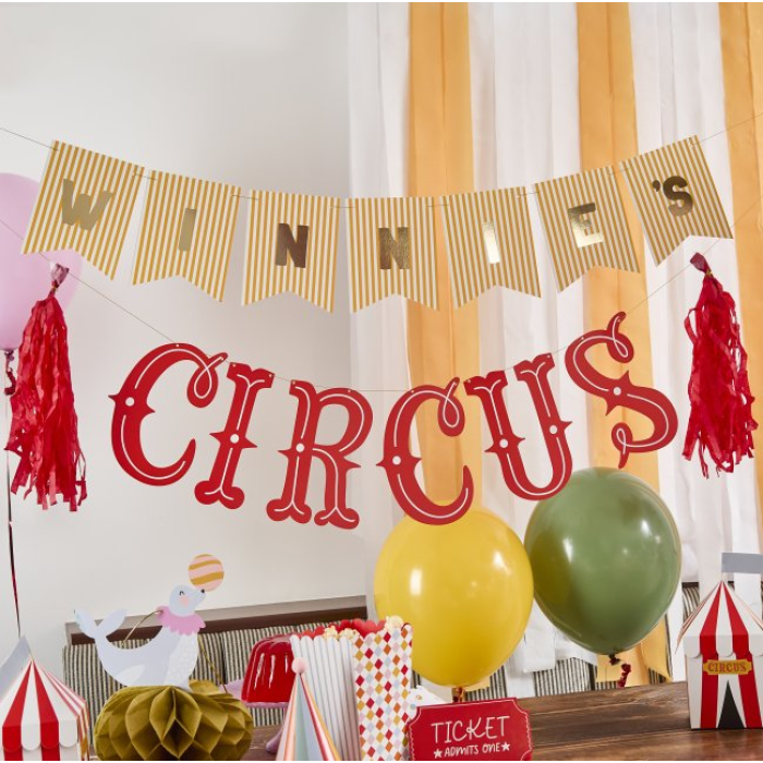 Circo Banner Personalizável -2m - Image 1