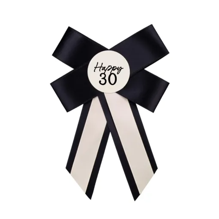 Crachá Laço 'Happy 30' - Image 1