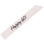 Faixa "Happy 60" - 76 cm