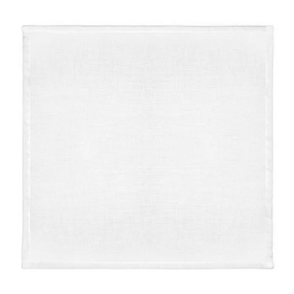 Guardanapos Tecido Branco - 40x40cm