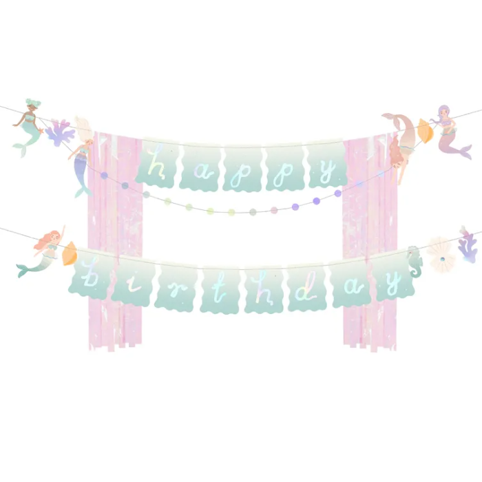 Banner Happy Birthday Sereias - Image 1