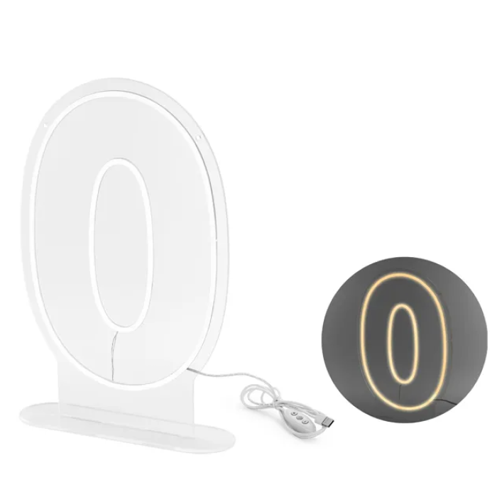 Luz Neon Nº0 - 50cm - Image 1