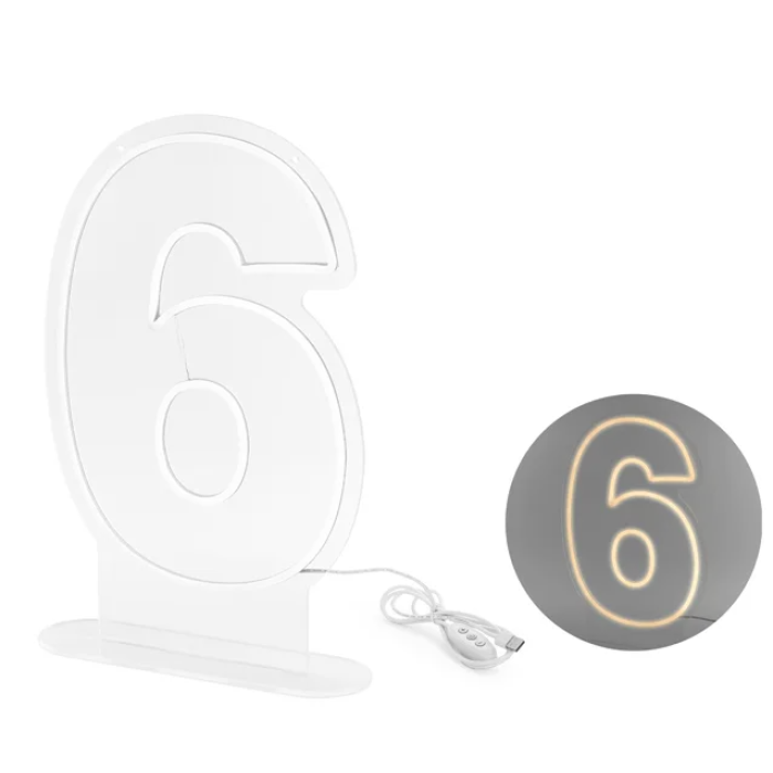 Luz Neon Nº6 - 50cm - Image 1
