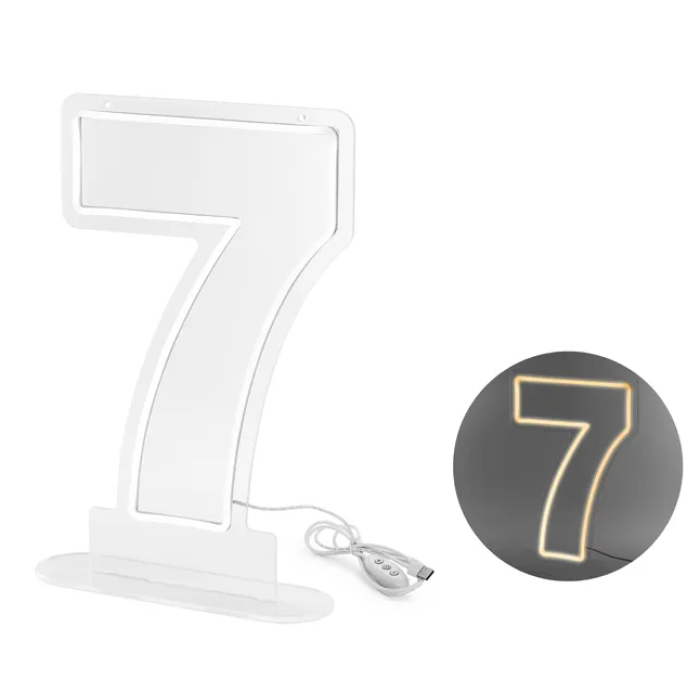 Luz Neon Nº7 - 50cm - Image 1
