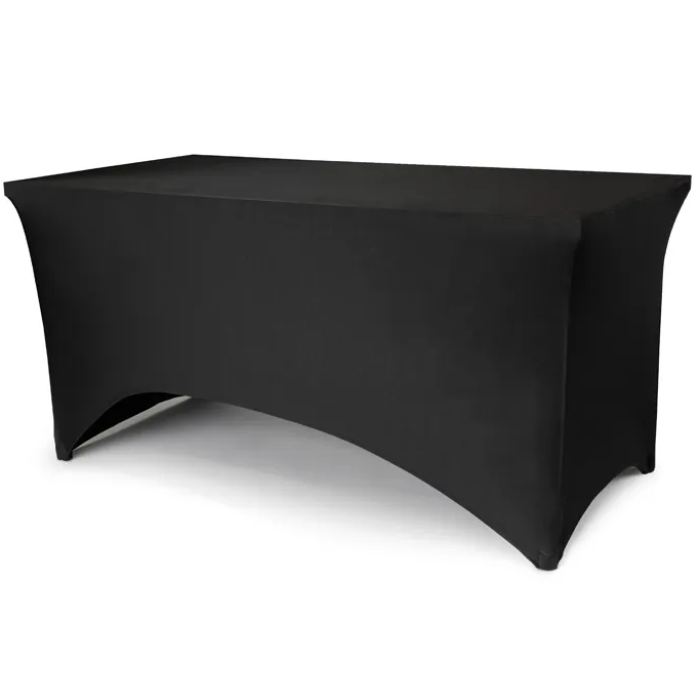 Toalha de Mesa Banquete Preta -183x76x74cm - Image 1