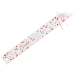 Faixa “Bride to Be” Floral– 76 cm