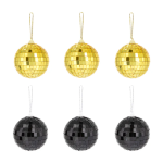 Bolas de Espelhos 7cm - Pack.6