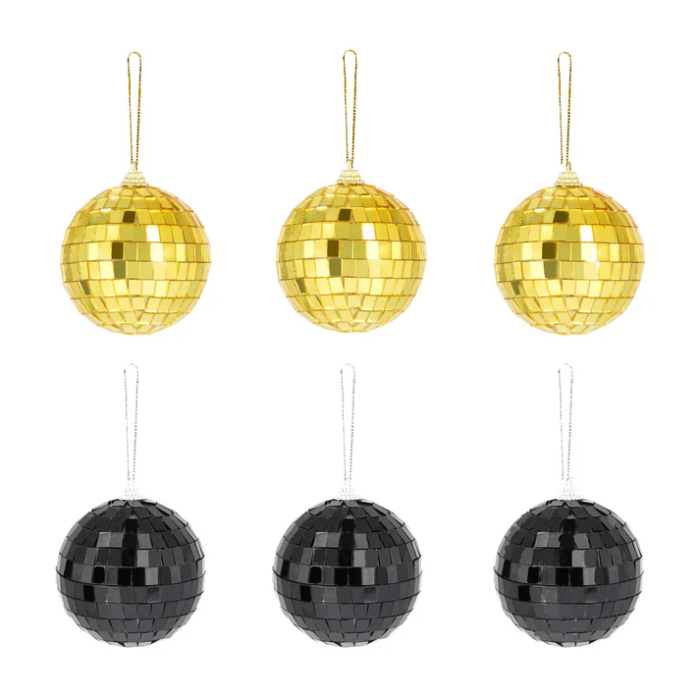 Bolas de Espelhos 7cm - Pack.6 - Image 1