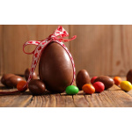 Molde de Chocolate Casca Grossa 3 Partes - Ovo da Páscoa 500gr - Image 3