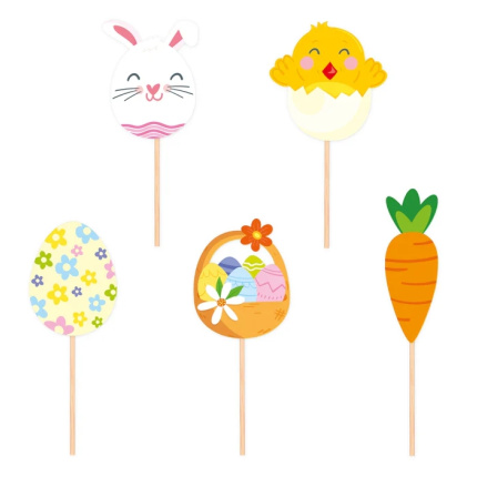 Toppers Pascoa - Pack.5