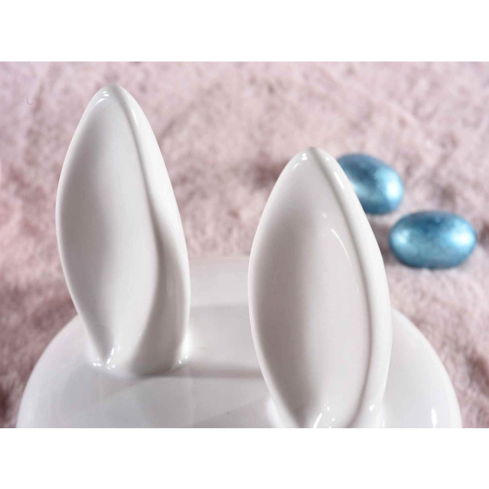 Pote Branco Orelhas de Coelho - Image 3