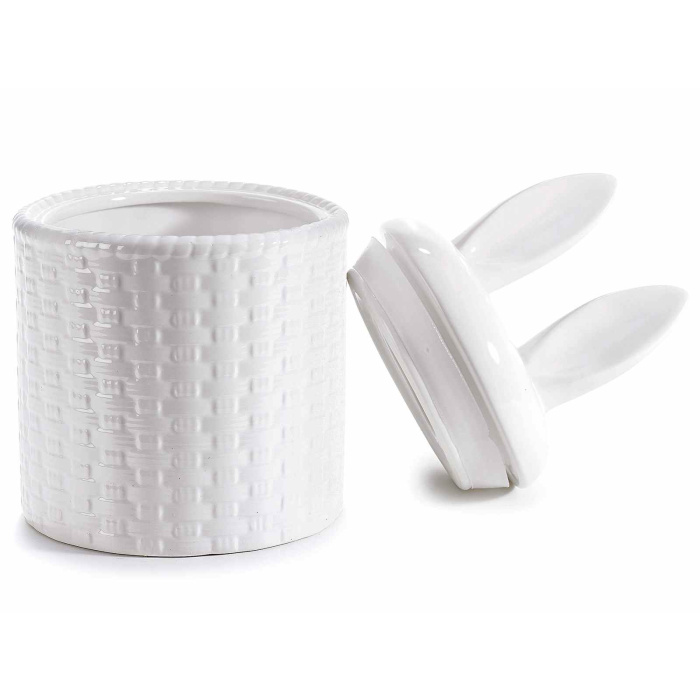 Pote Branco Orelhas de Coelho - Image 4
