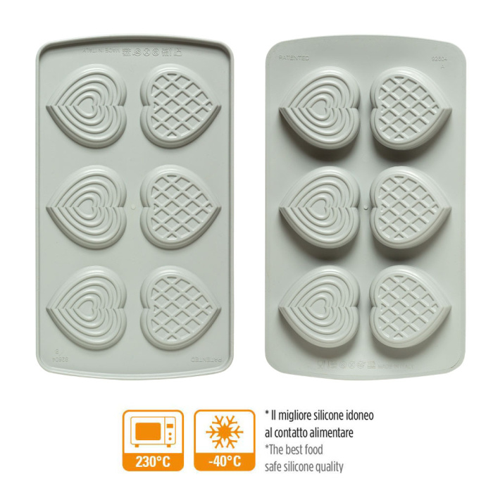 Molde Silicone Duo Heart - Image 5