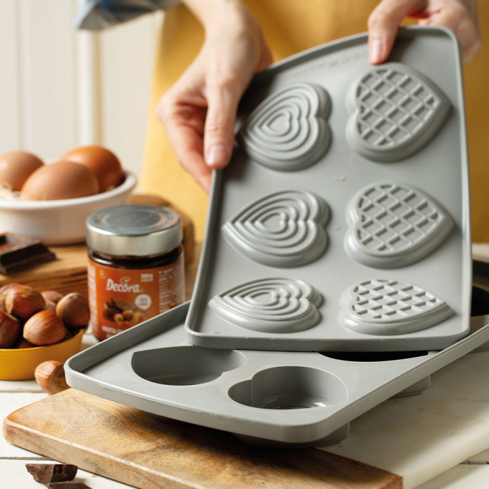 Molde Silicone Duo Heart - Image 4