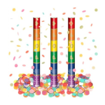 Canhão Confetis Coloridos Biodegradável - 50cm