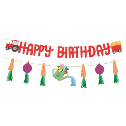 Guirlanda Happy Birthday Quinta - 4M