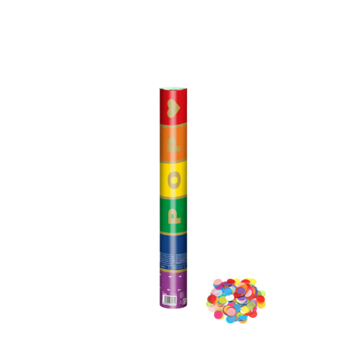 Canhão Confetis Coloridos Biodegradável - 50cm - Image 2