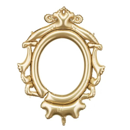 Balão Moldura Ouro