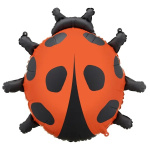 Balão Joaninha SuperShape - 80x83cm