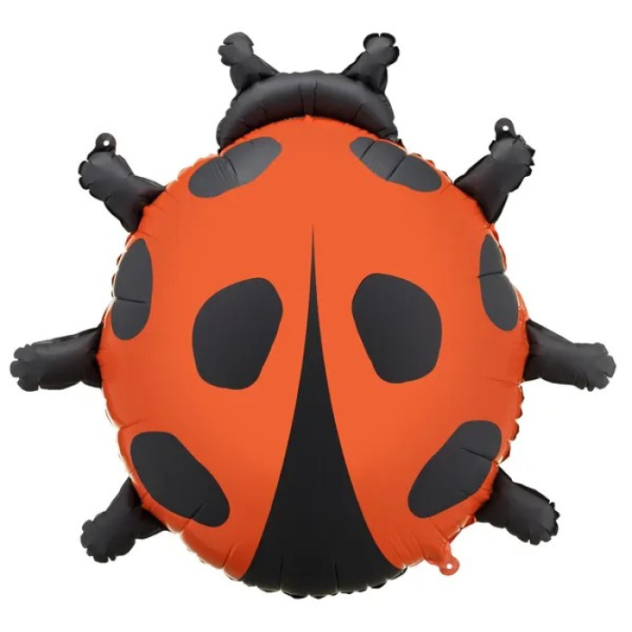 Balão Joaninha SuperShape - 80x83cm - Image 1