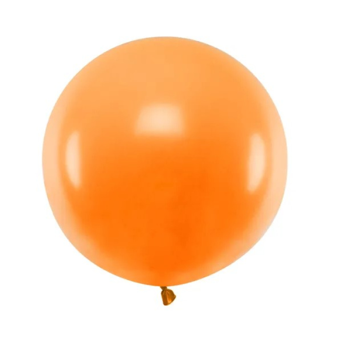 Balão Látex Laranja Mandarim - 60cm - Image 1