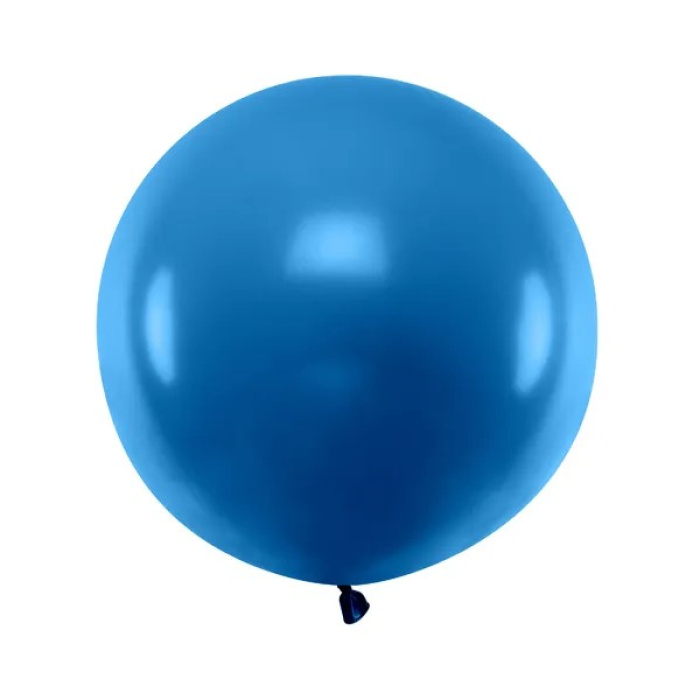 Balão Látex Azul Marinho - 60cm - Image 1