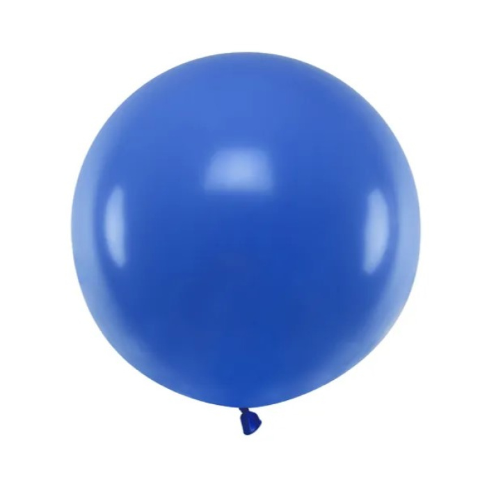 Balão Látex Azul Pastel - 60cm - Image 1