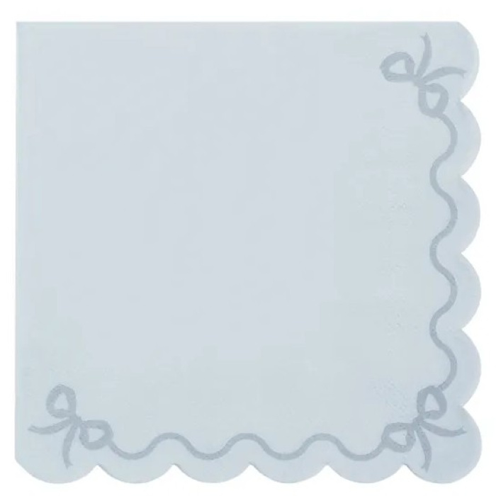 Guardanapos Azul Estampado - 33cm - Image 1