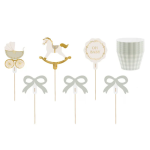 Kit para Muffins “Oh Baby” – Pack.12
