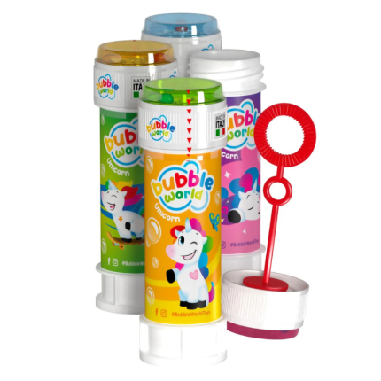Bolas de Sabão Bubble World Unicórnios - Un
