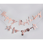 Guirlanda Rosa Gold "HAPPY BIRTHDAY TO YOU" - Image 2
