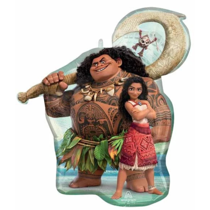 Balão Vaiana e Maui Supershape- 66cm - Image 1