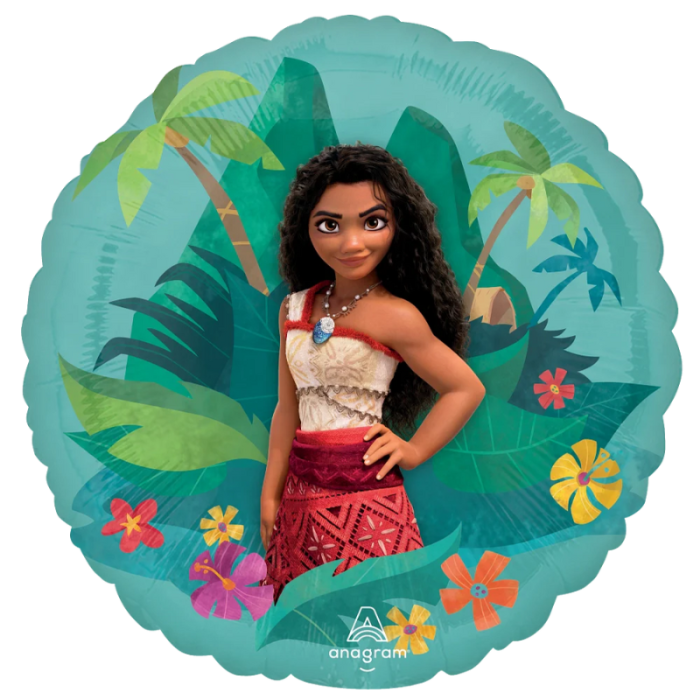 Balão Vaiana Moana Azul 46cm - Image 1