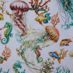 Toalha de Mesa Fundo Mar Anti-Nódoas 150 x 200Cm - Image 2