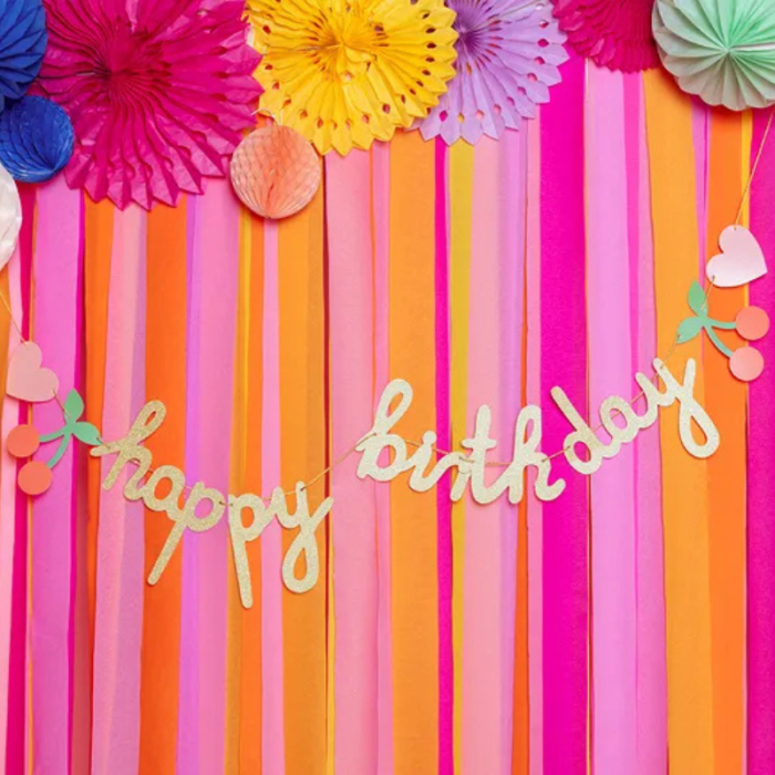 Banner Happy Birthday Cerejas - Image 2