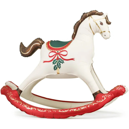 Balão Baloiço Cavalo Natalício- 105cm