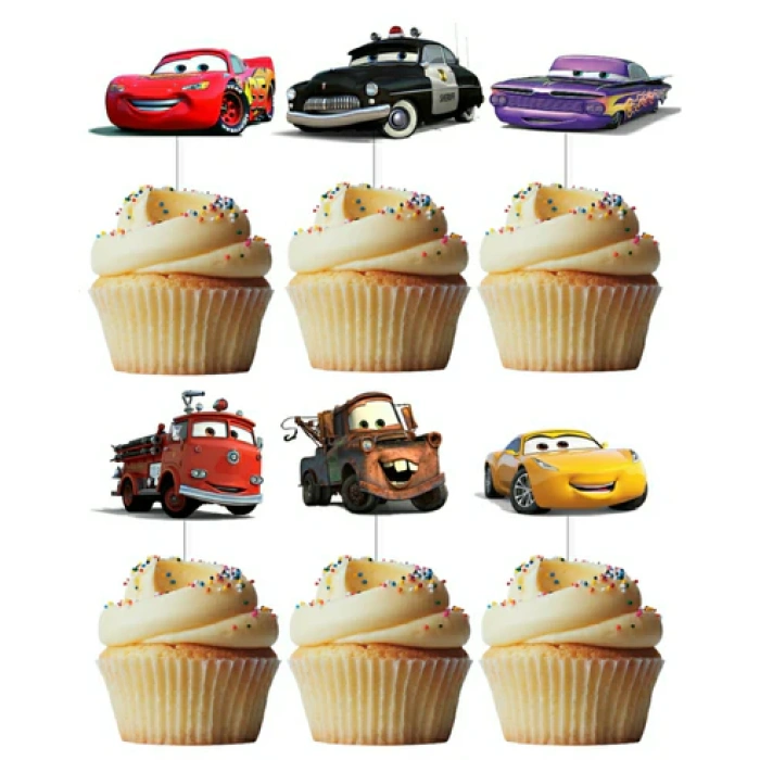 6 Topper Cars - Image 1