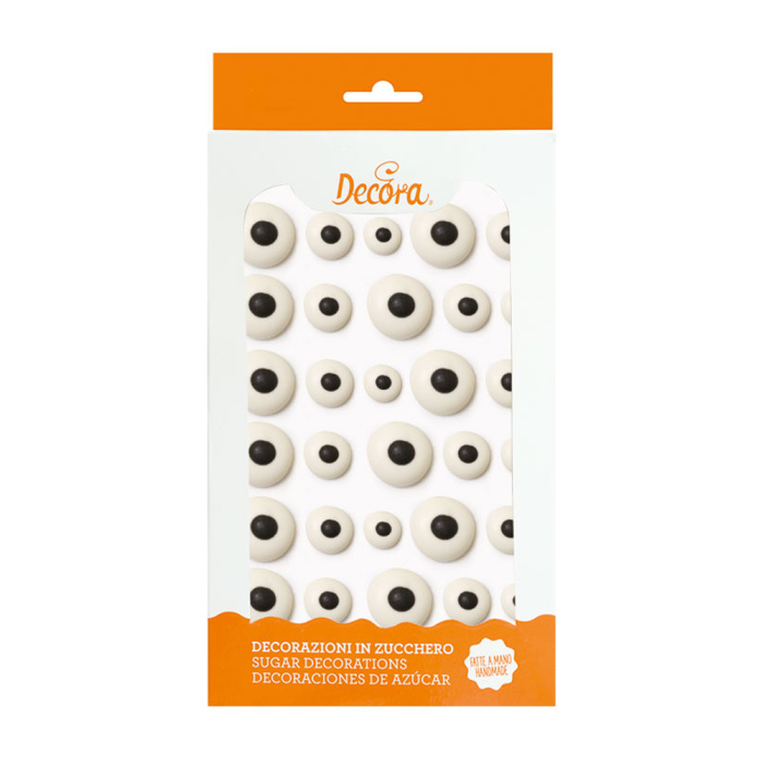 Figuras em Açúcar Olhos Halloween 3 D - Image 3