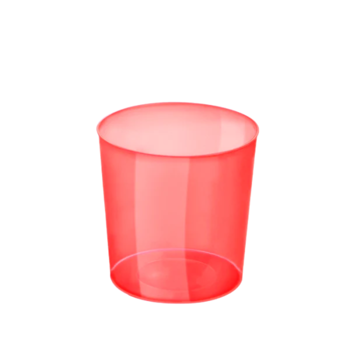 Copos Plástico Vermelhos Reutilizáveis- 330cc - Image 1